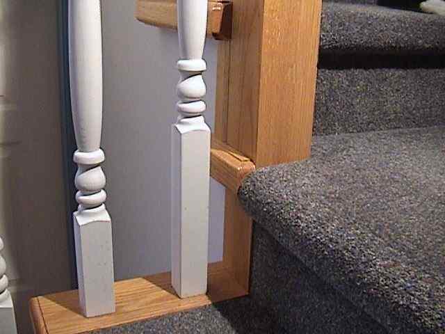 Photo of our newel attachment.