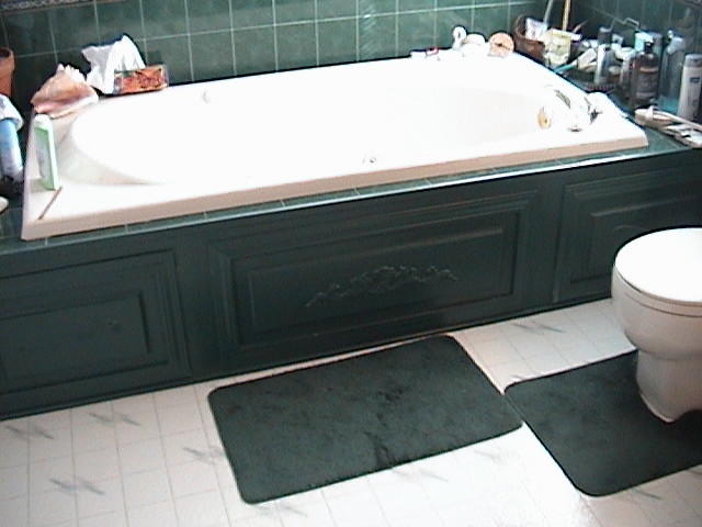 Photo of a jaccuzi bathtub.
