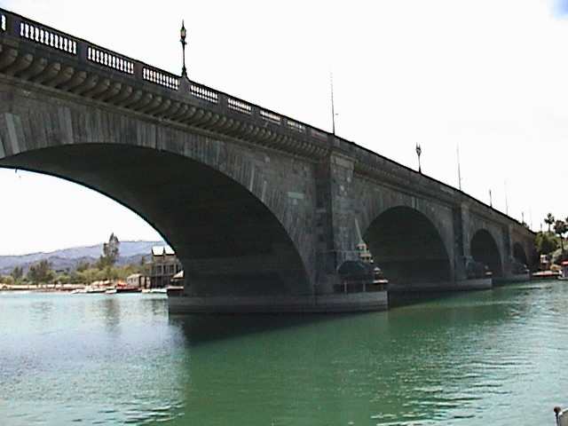 Photo of London Bridge in Arizona.