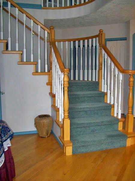 Stairs built by Dave